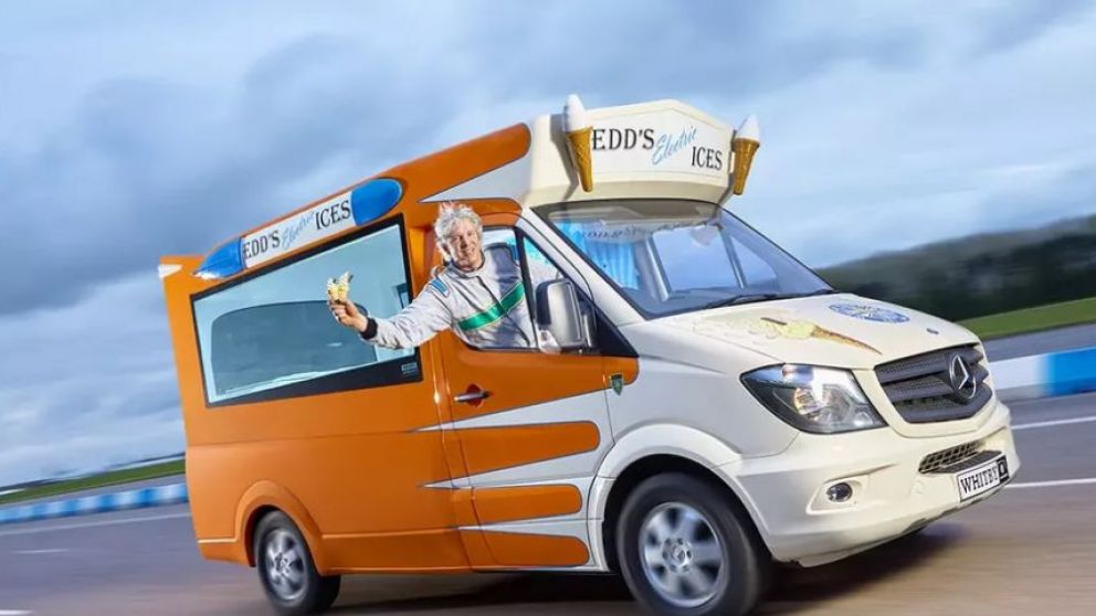 Edd China, a bordo de su food truck