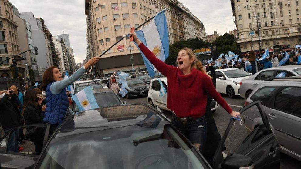 La marcha pretende repetir el marco de los banderazos realizados el 20 de junio y el 9 de julio
