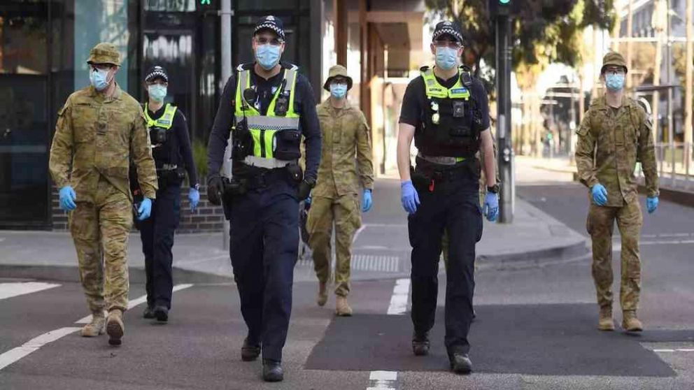 Melbourne inició cuarentena estricta y toque de queda para cinco millones de habitantes