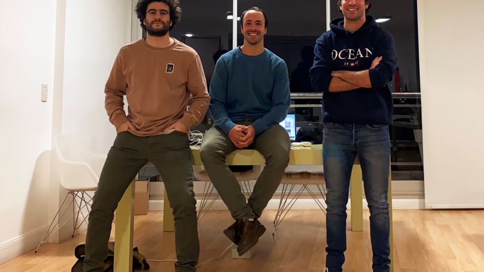 Ivan Edelstein, Lisandro de la Torre y Gast�n Morgan promedian los 30 a�os y apuestan al pa�s