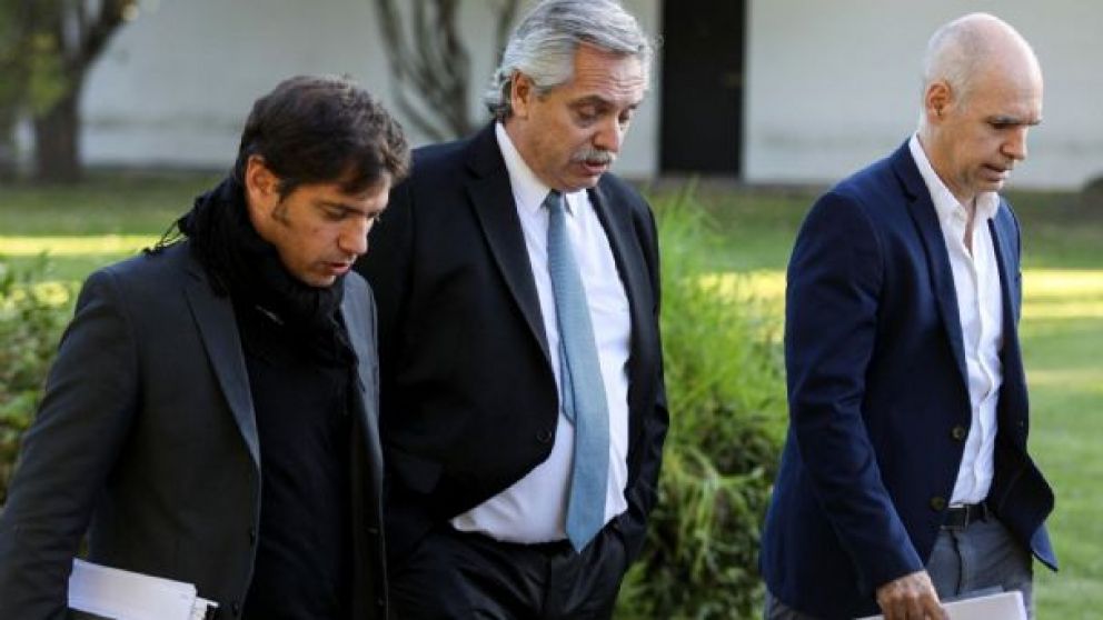 Axel, Alberto y Horacio