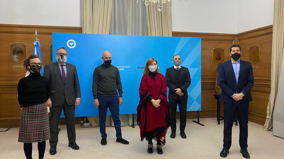 De Pedro, Kulfas y Guzmán analizan politicas de desarrollo con Rodríguez Larreta y Ziliotto