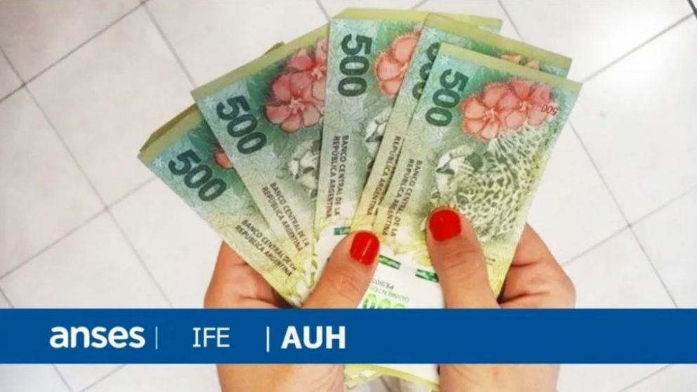 Cómo cobrarán AUH sus haberes con el tercer IFE