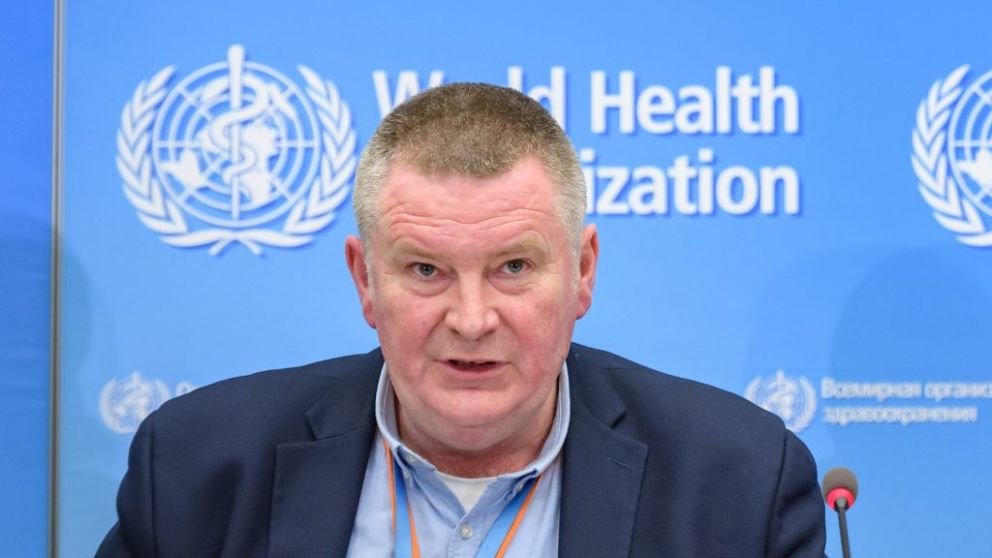Michael Ryan, director ejecutivo de la OMS