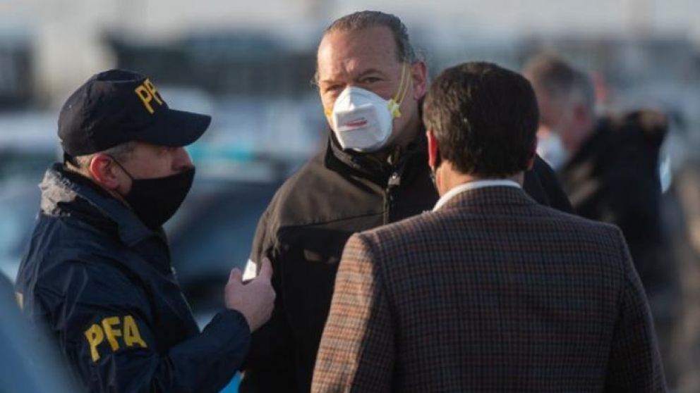 Berni protagonizó un cruce con Nación por un operativo de control en Puente La Noria