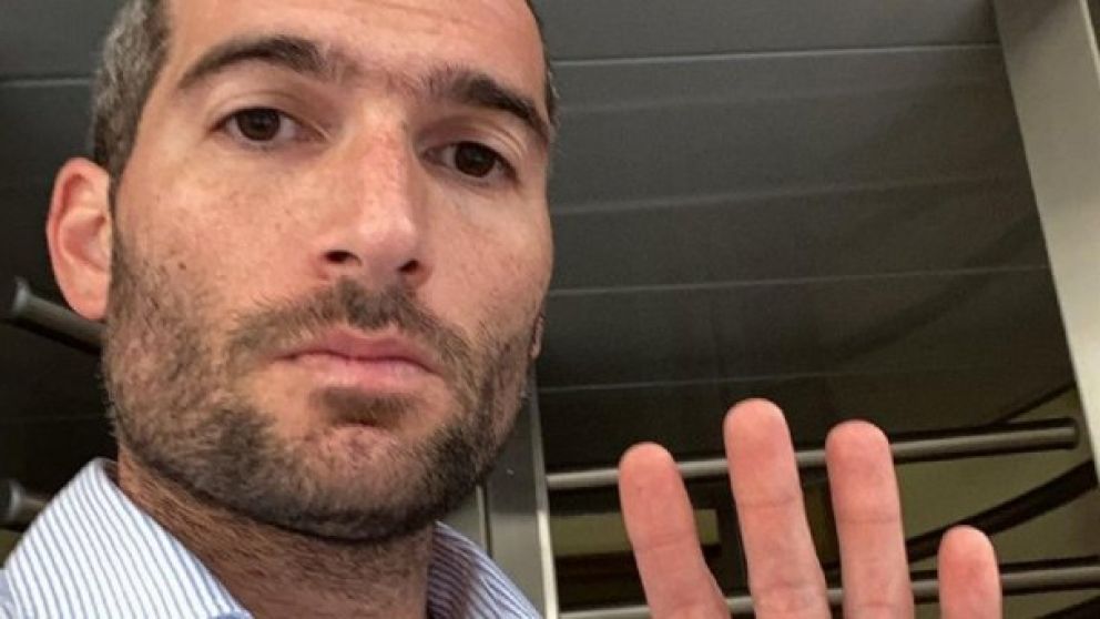 A Rodrigo Sbarra le encontraron los d�lares en un caj�n de su oficina 