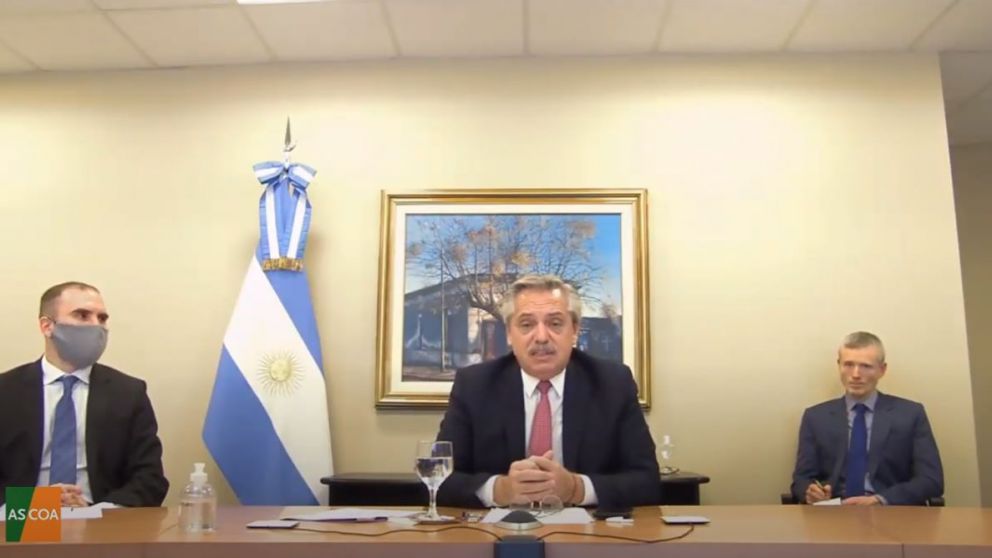 Oferta por la deuda: "No podemos m�s que esto", dijo Fern�ndez
