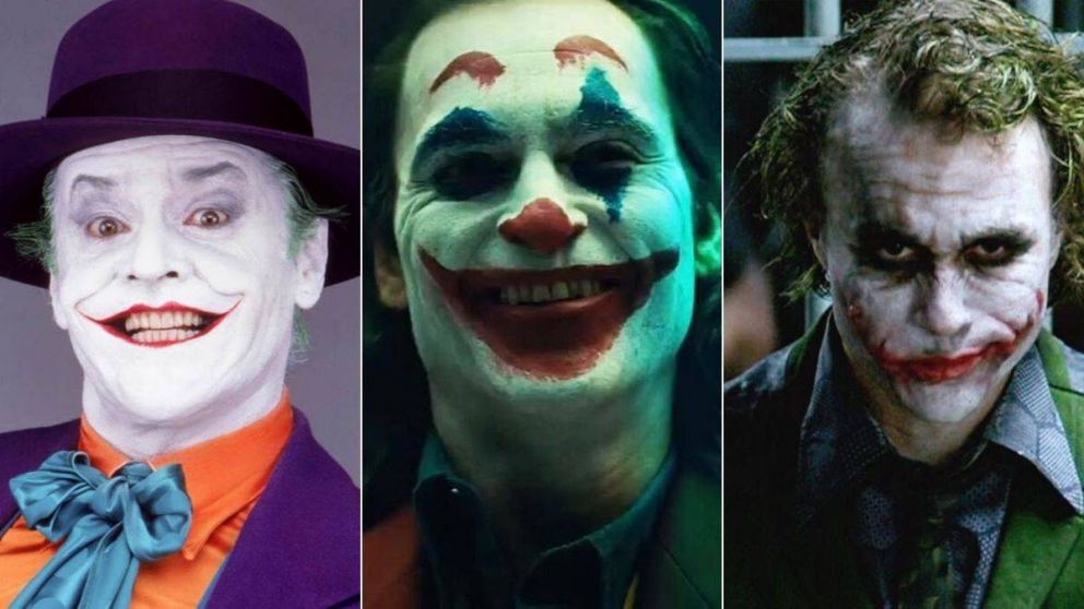 Tres versiones del Joker para disfrutar en esta cuarentena