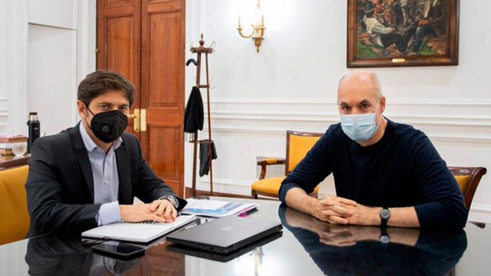 Kicillof y Larreta definieron cuándo anuncian la nueva etapa de la cuarentena