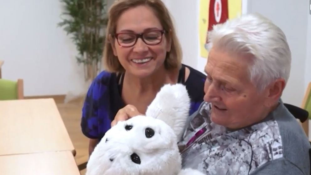 Cómo es el robot foca fabricado en Japón que ayuda a aliviar la sensación de dolor