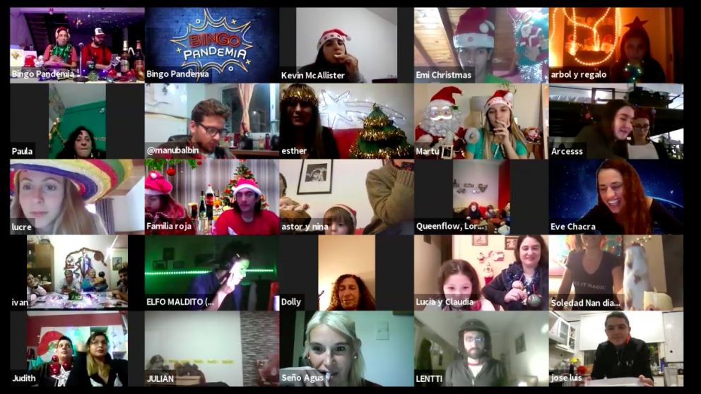 Dos amigos crearon un bingo virtual que ya reúne más de 1500 personas cada fin de semana