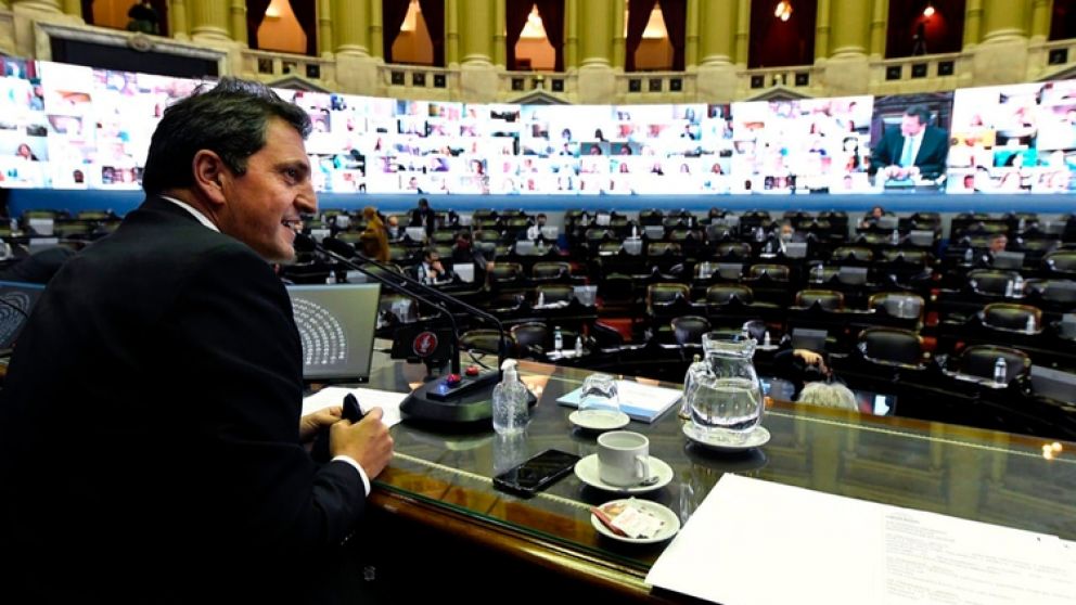 Massa pidió ayuda a los gobernadores para aprobar los proyectos de leyes económicas