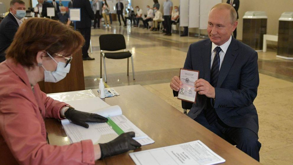 Fin del plebiscito que define si Putin puede ir a otra reelección