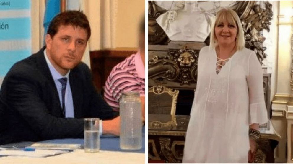 Alan Ruiz y Susana Martinengo son dos de los funcionarios implicados