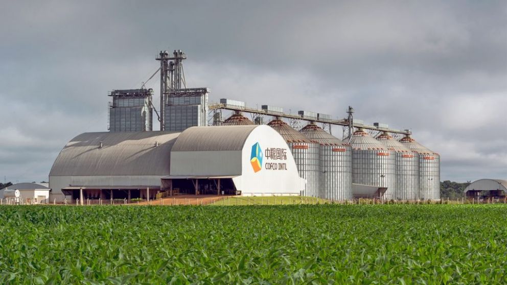 La planta de Cofco en Valentín Alsina