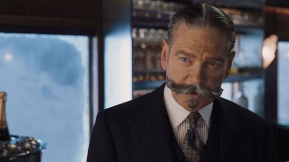 Kenneth Branagh encarnó a un espléndido Poirot