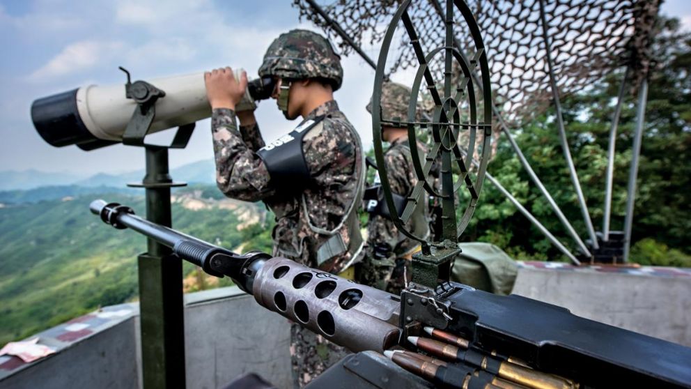 Corea del norte vuelve a enviar soldados a la frontera con el Sur