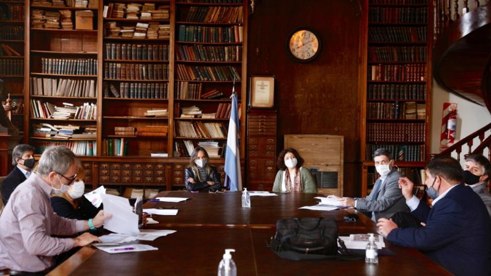 La reunión contó con la participación del director del Malbrán