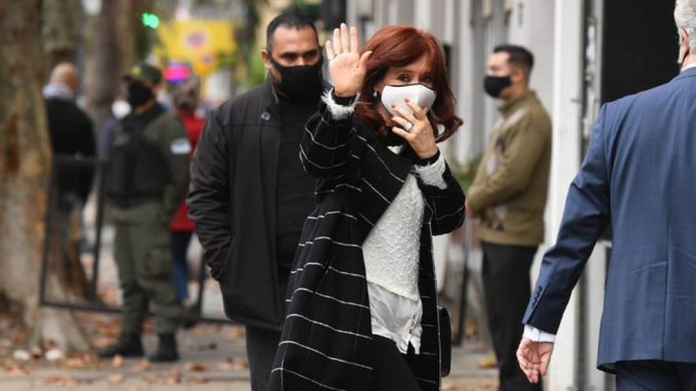 La vicepresidenta dio detalles de la causa, tras el encuentro con el juez�Federico Villena en Juzgado Federal de Lomas de Zamora 