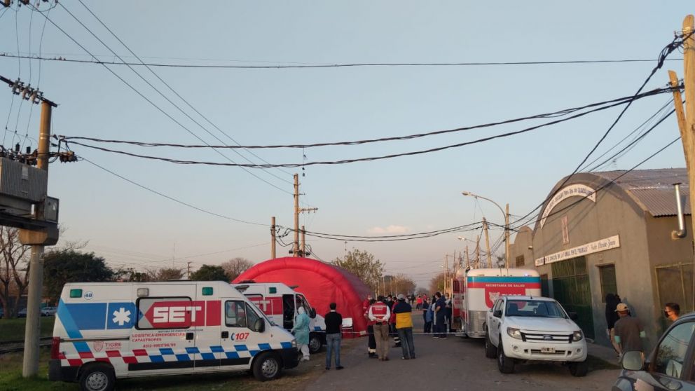 La Municipalidad intentó llevar un mensaje de tranquilidad