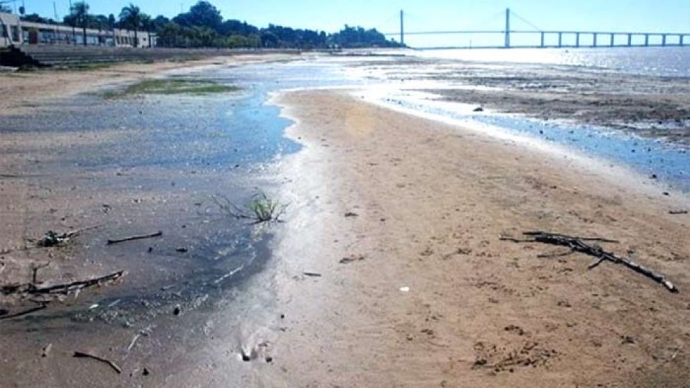 La bajante fue muy fuerte y duró muchos días en medio de la cuarentena