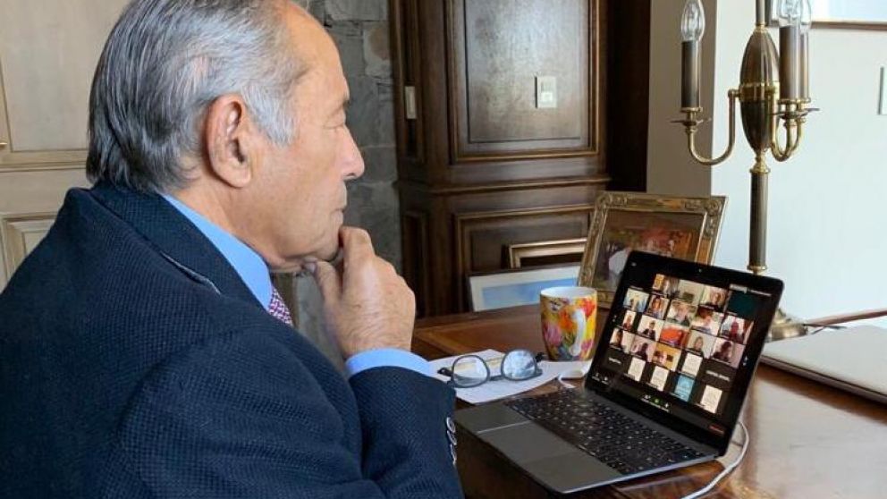 Adolfo Rodríguez Saá reemplaza a De Angeli