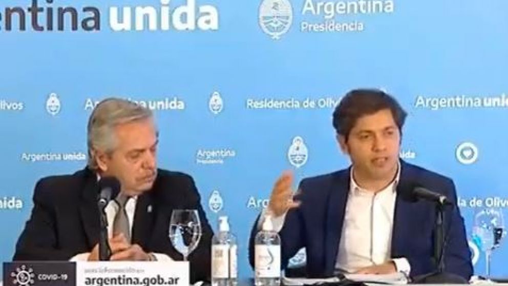 Axel Kicillof en conferencia de prensa por situación coronavirus