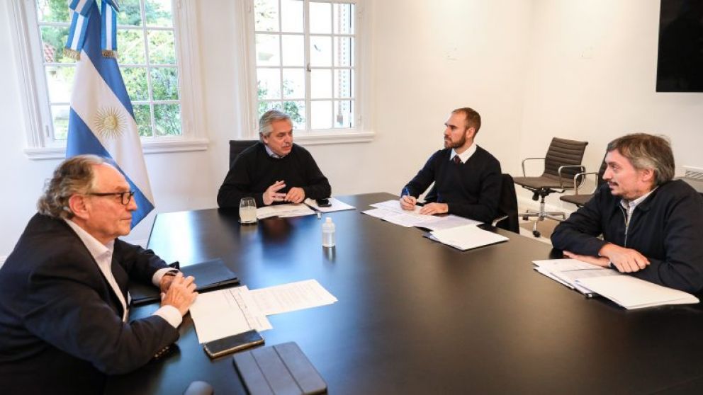 Alberto Fernández analiza con Guzmán la respuesta a los bonistas