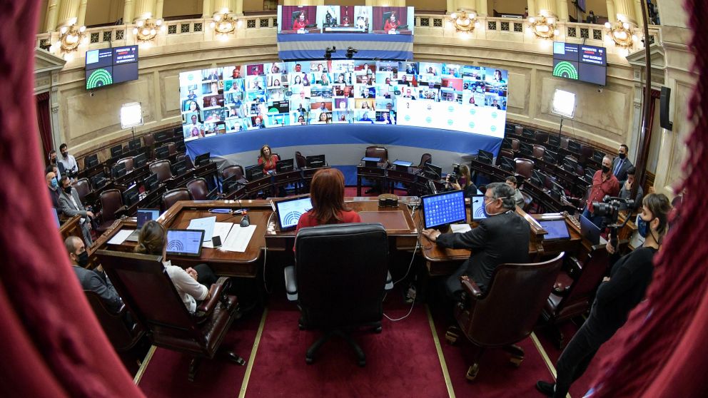 La vicepresidenta estuvo presente en el recinto en el ensayo de hoy