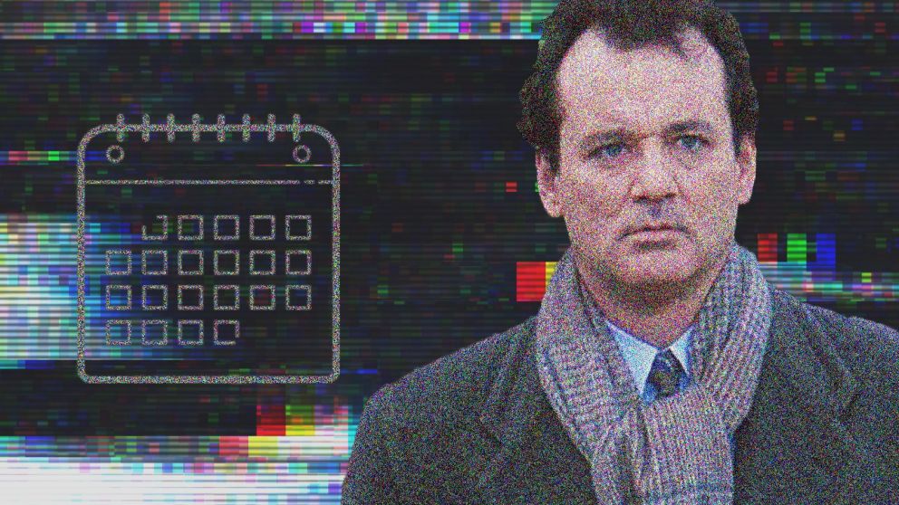 Bill Murray repetía una y otra vez el mismo día