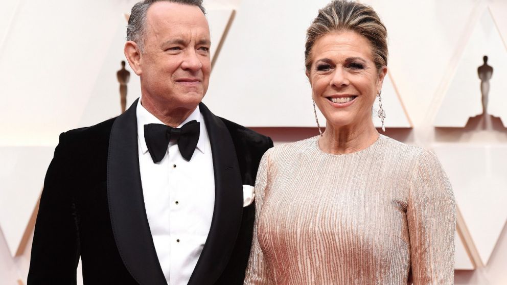 Tom Hanks y Rita Wilson, con anticuerpos