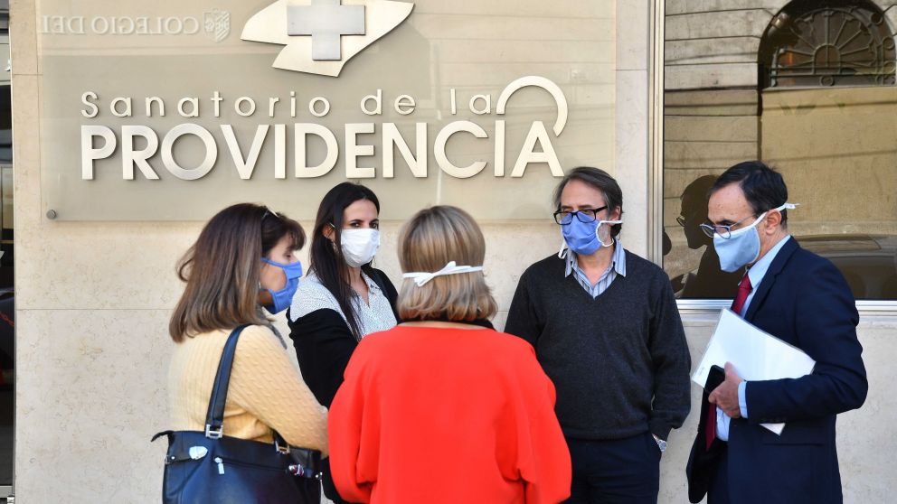 La capacidad operativa de la clínica de la Provicencia se vio severamente disminuida.