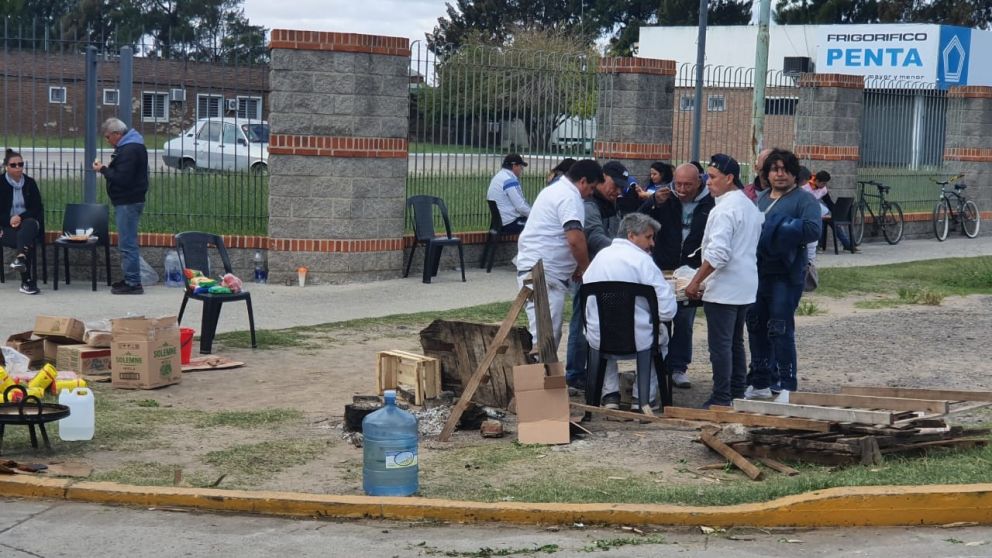 Trabajadores, en la calle