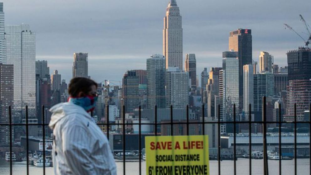 El coronavirus ya mató en Nueva York más gente que el ataque a las Torres Gemelas