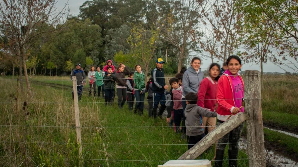 Los chicos llegaron a Las Tahonas un d�a antes del aislamiento preventivo, social y obligatorio
