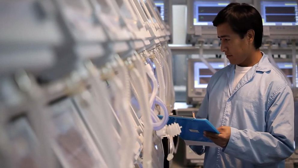 Respiradores made in Córdoba