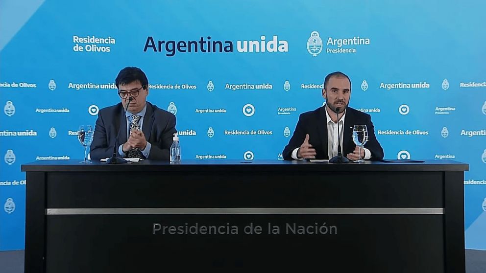 Guzmán y Moroni anunciaron un bono para monotributistas y trabajadores informales