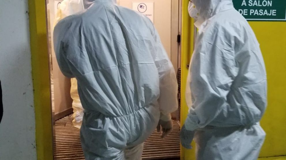 Pánico en un Buquebus por un pasajero infectado con coronavirus