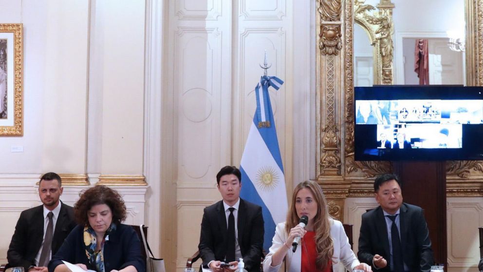 Vizzotti y Nicolini encabezaron la videoconferencia