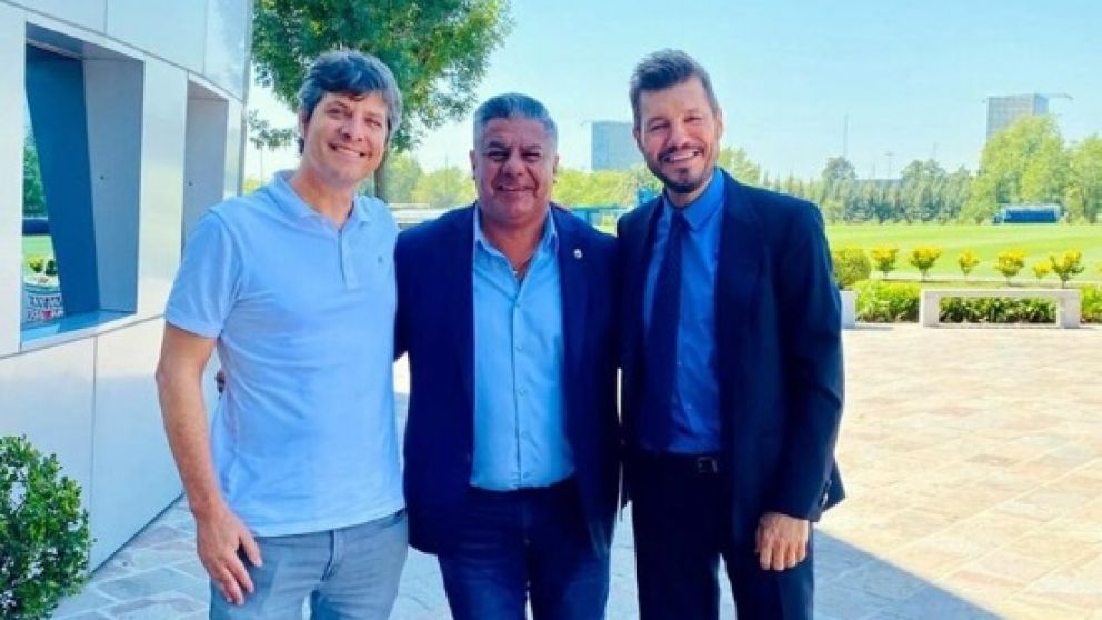 Pergolini y Tinelli, la foto impensada que consiguió Tapia