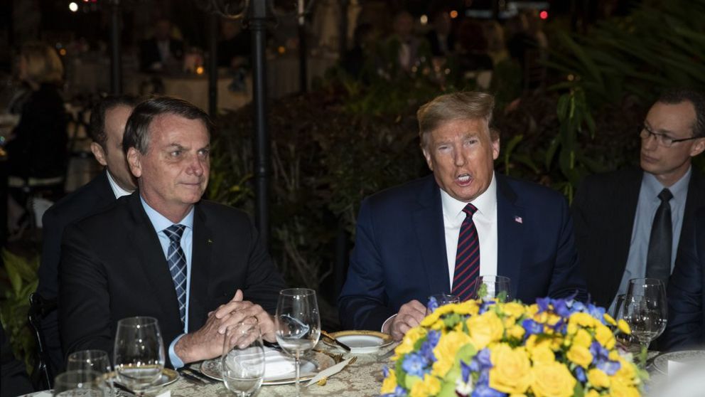 Ambos mandatarios compartieron una cena