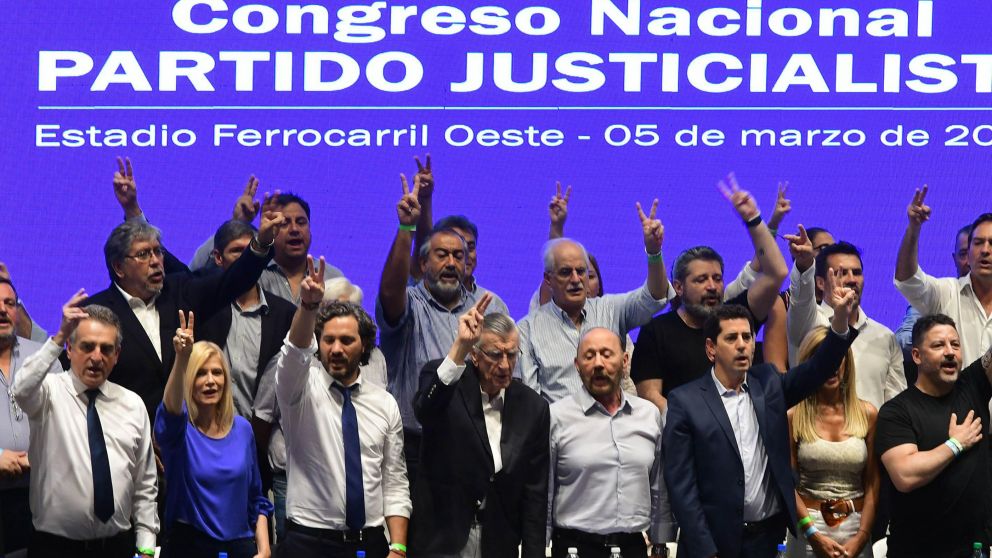 El PJ votará su conducción el 3 de mayo