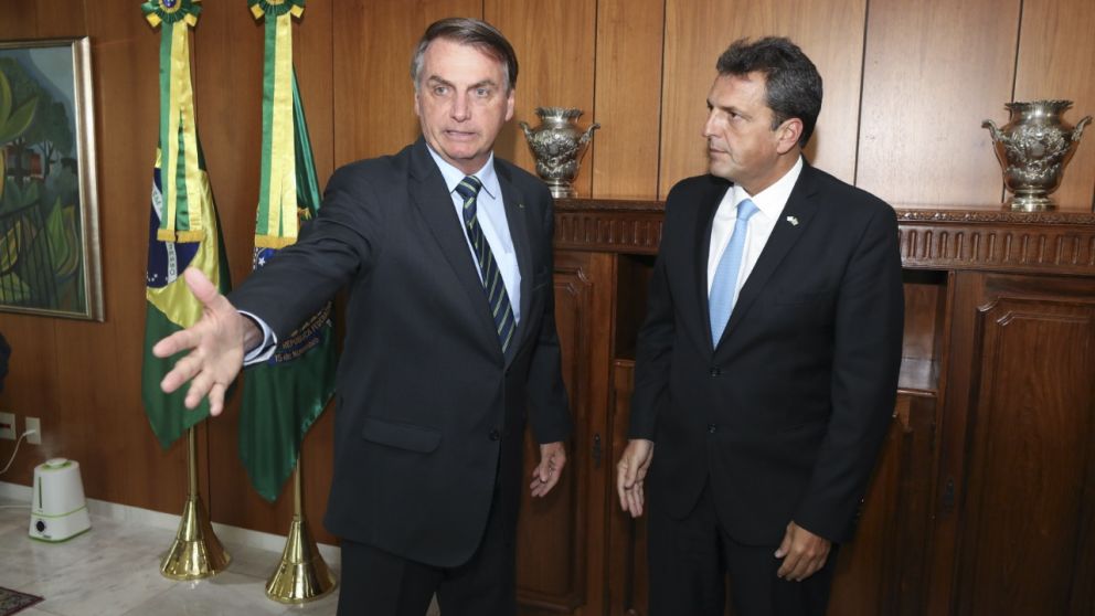 Massa y Bolsonaro sellaron el acercamiento