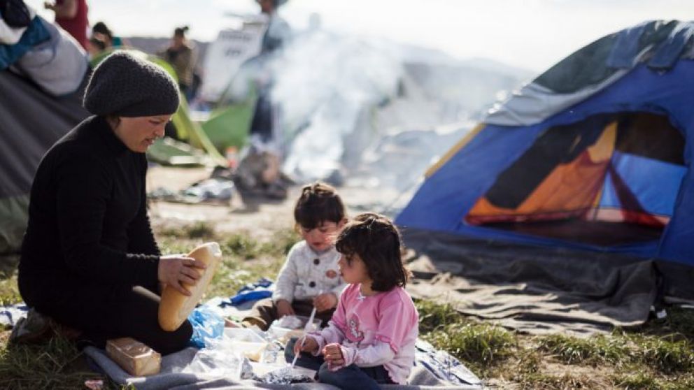 Los refugiados se cuentan por miles en el país europeo
