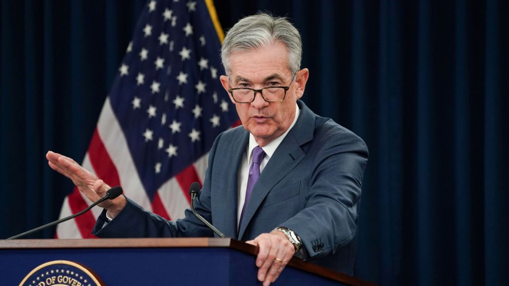 El titular de la Fed, Jerome Powell, estaba bajo presión del presidente Donald Trump