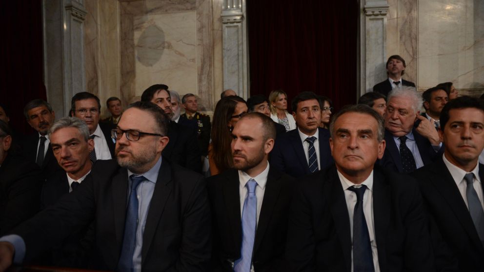 Guzmán, presente en la apertura de sesiones ordinarias