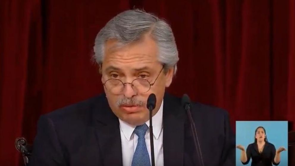 Apertura de sesiones en el Congreso