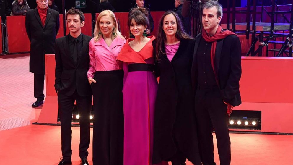 Nahuel Pérez Biscayart, Cecilia Roth, Erica Rivas, Natalia Meta y Daniel Hendler presentaron El prófugo