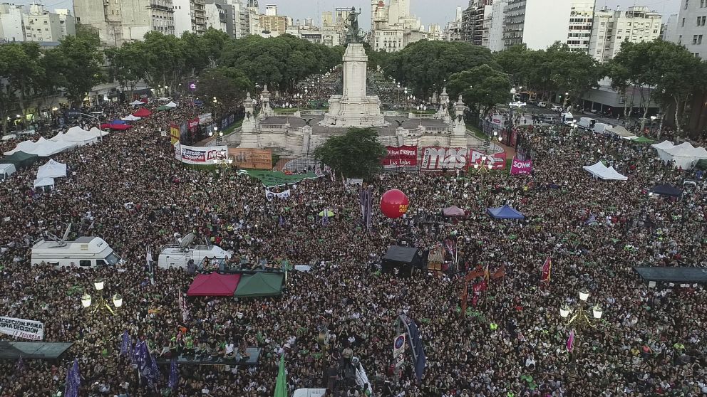 Un año más, el reclamo fue masivo en las calles porteñas