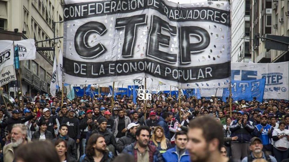 La CTEP entre los líderes de la acción